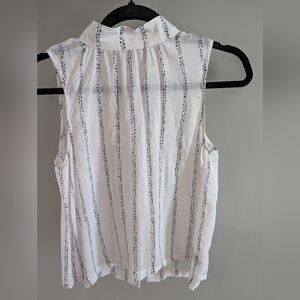 Anthropologie Cloth & Stone sheer patterned top size S